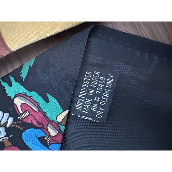 Lot Of 3 Looney Tunes Mania Businesswear Ties Taz Bugs Bunny VTG Golf Football - Picture 9 of 11